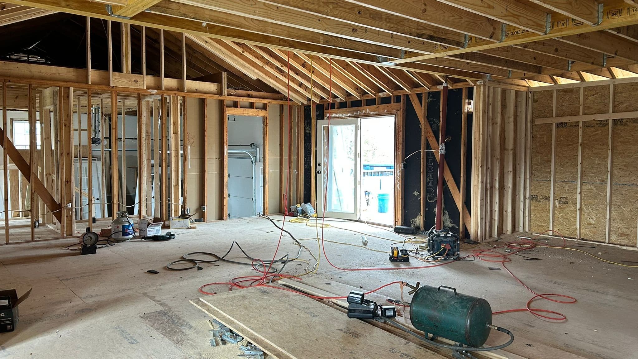 Completed interior project