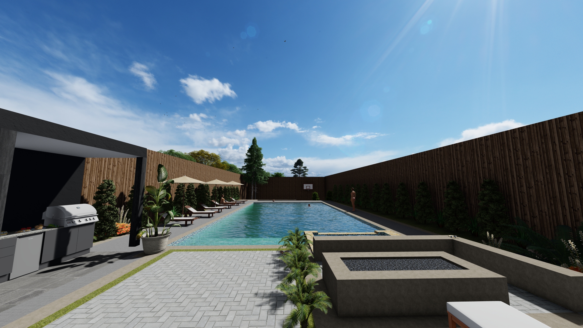 Residential Pool Design image 8